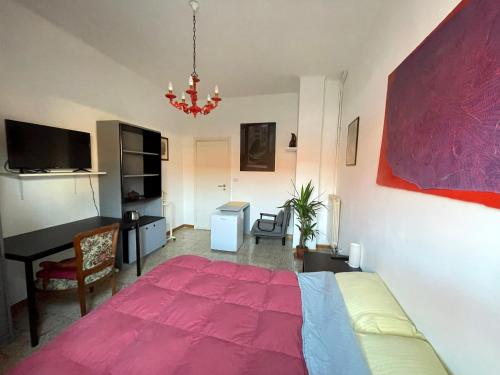 TV a/nebo společenská místnost v ubytování Living bedroom