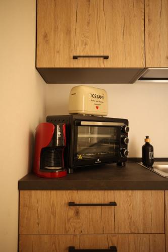 Η κουζίνα ή μικρή κουζίνα στο Sikelìa Apartment