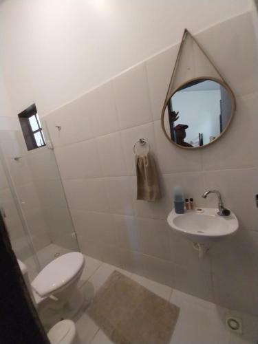 Ένα μπάνιο στο Verde Mar Inn