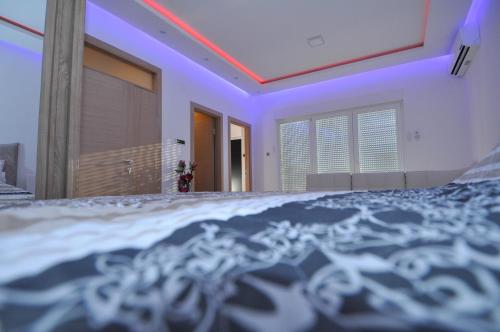 Postel nebo postele na pokoji v ubytování ACO Apartment