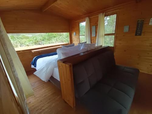 Cama o camas de una habitación en Glamping Entre Nopales, Villa de Leyva