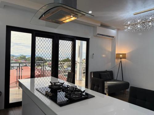 Postel nebo postele na pokoji v ubytování Manatad Transient House