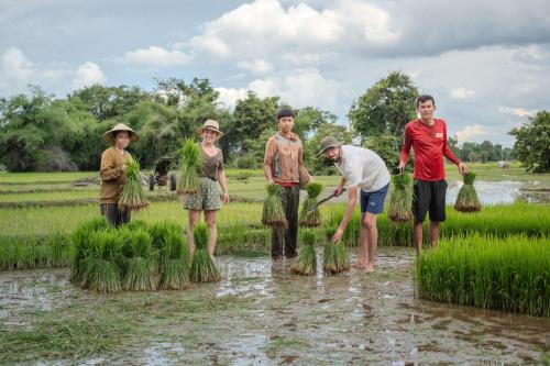 Hosté ubytování Vera Sunset homestay local experience with lao family