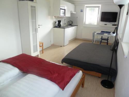 Cuina o zona de cuina de Apartment Red Tree