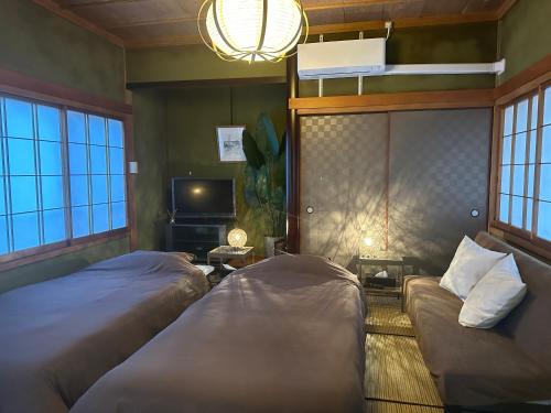 Posezení v ubytování Guest House "Ro"Ikura