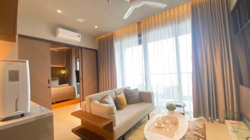 Χώρος καθιστικού στο 12 min walk to GentingHighland -Premium Luxury Stay 2pax