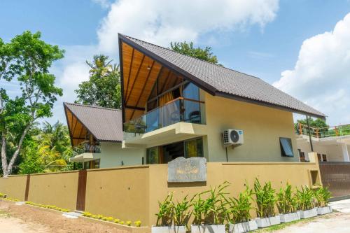 Το κτήριο όπου στεγάζεται  η βίλα