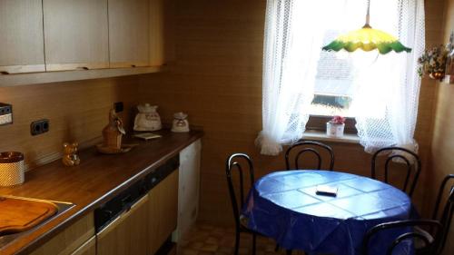 Dapur atau dapur kecil di Monteurhaus Villa Rotter