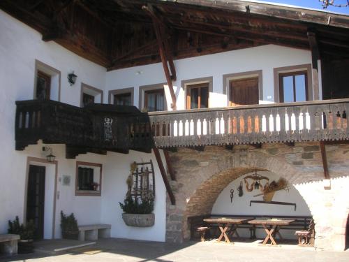 Balkón nebo terasa v ubytování Hotel Ansitz Kematen ***S