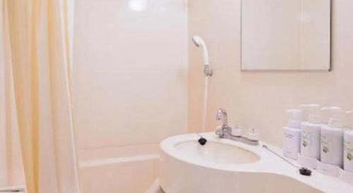 Koupelna v ubytování Daini Fuji Hotel