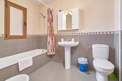 Ένα μπάνιο στο Residencial Amaranto