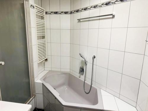 Koupelna v ubytování Comfort Stay Apartment in Lauf