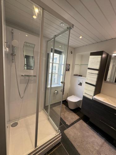 Koupelna v ubytování Kilimanjaro & Stayover