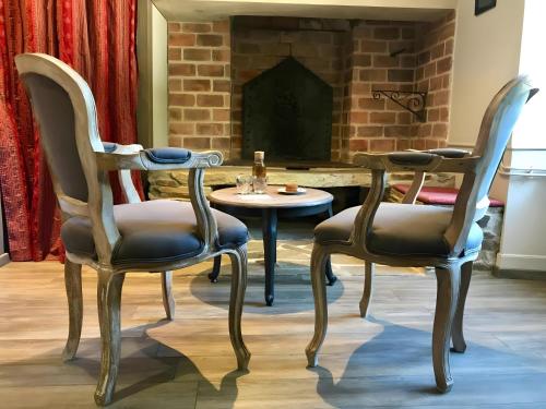 Χώρος καθιστικού στο Domaine De La Sablière