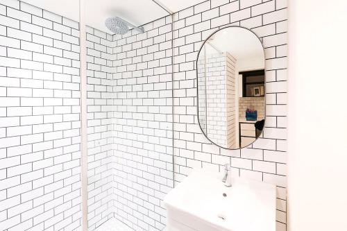 Koupelna v ubytování City Centre Oasis