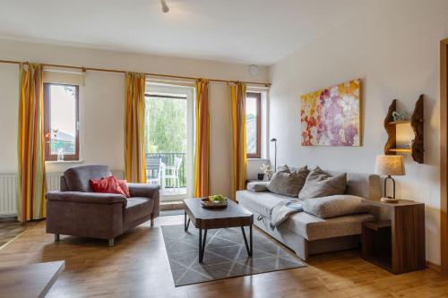 Posezení v ubytování Ferienwohnung 2