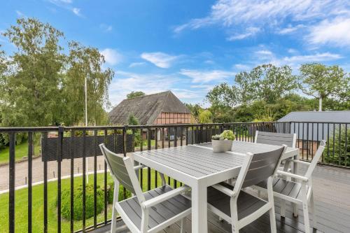 Balkón nebo terasa v ubytování Ferienwohnung 2