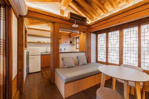 Køkken eller tekøkken på Luxury Hanok Subtle Grace
