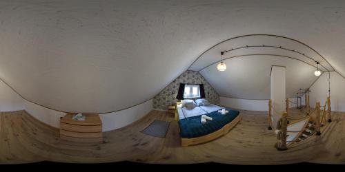 Postel nebo postele na pokoji v ubytování Smerekowa Ostoja