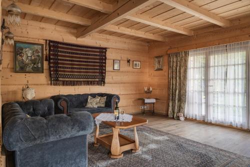 Posezení v ubytování Chata u Flisaków