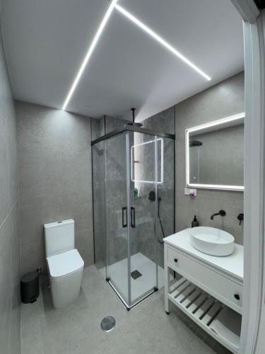 Koupelna v ubytování Pitas del Cabo