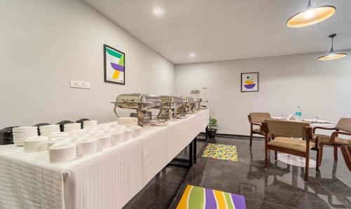 Posezení v ubytování Treebo Skyry Residency