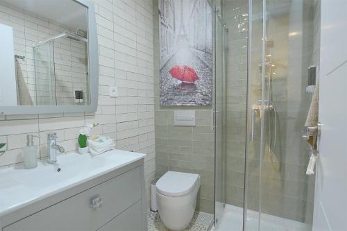 Koupelna v ubytování Apartamento AliSol Casco Antiguo Pamplona