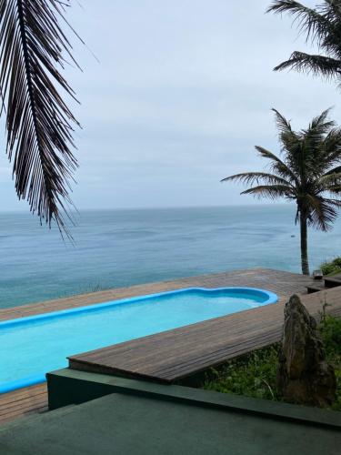 Πισίνα στο ή κοντά στο Mar Infinito Guest House