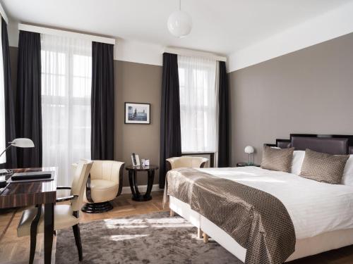 Postel nebo postele na pokoji v ubytování Hotel Borg by Keahotels