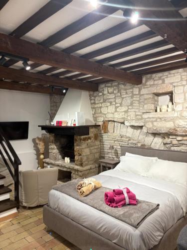 Χώρος καθιστικού στο Il giardino di Chiara