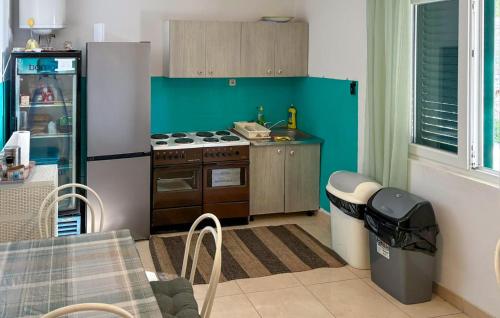 Η κουζίνα ή μικρή κουζίνα στο 4 Bedroom Stunning Apartment In Makarska