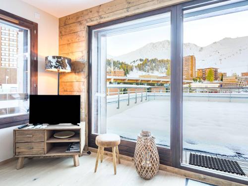 Appartement 3 pièces neuf à La Plagne avec 2 parkings, 4 personnes