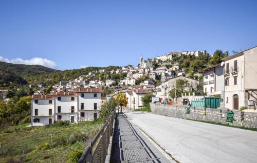 a street in a town on a hill at 4 Bedroom Stunning Home In Montenero Val Cocchiar in Montenero Val Cocchiara