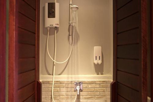 Koupelna v ubytování Hogwortz Hostel & Tour