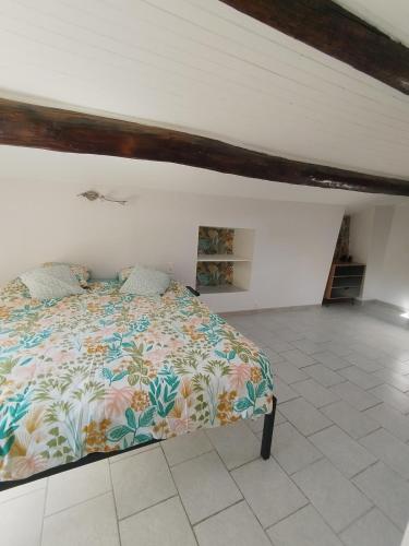 Llit o llits en una habitació de Les 2 Roches