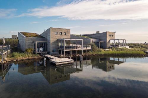 Naturlandskabet i nærheden af villaen