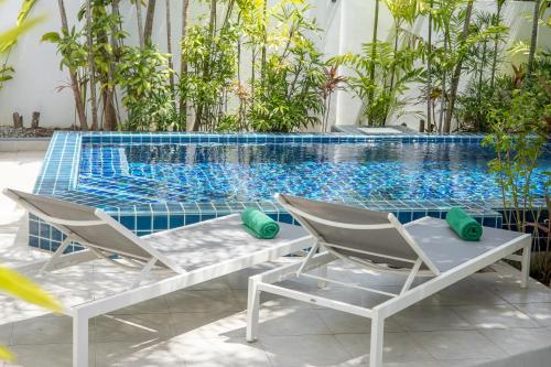 Gallery image of Villa Guenlaur 3 studios with kitchenette and pool in Ban Saiyuan (1)