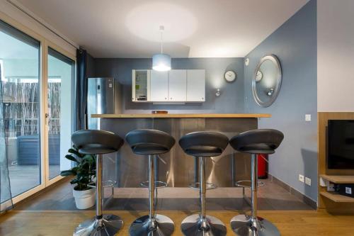 Hamac Suites - Le confluence terrace - 4p