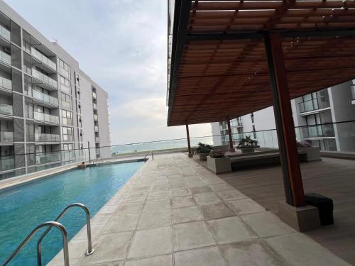 Πισίνα στο ή κοντά στο Exclusivo Apartamento en Santa Marta