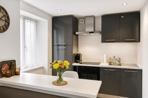 Appartement avec terrasse entre vignes, balades, Alsace
