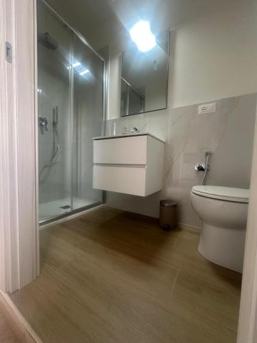 Koupelna v ubytování Bed and Breakfast 01