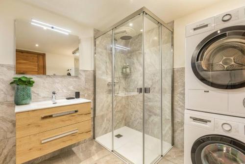 Koupelna v ubytování Wim