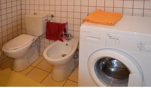 Koupelna v ubytování Eurialo Green Suites