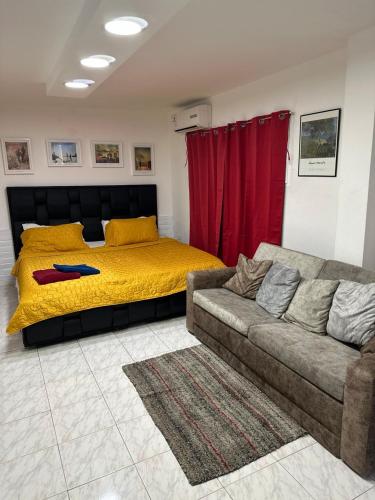 Posezení v ubytování Estudio independiente, full equipo en excelente zona de Caracas