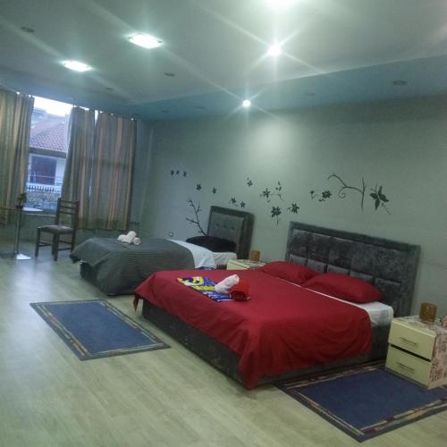 Postel nebo postele na pokoji v ubytování Sweet Dreams -Guesthouse