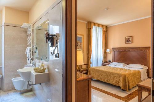 Kúpeľňa v ubytovaní Tmark Hotel Vaticano