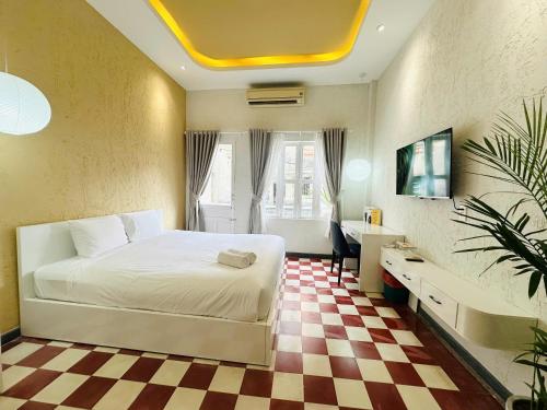 Postel nebo postele na pokoji v ubytování Tommy Home in Central City