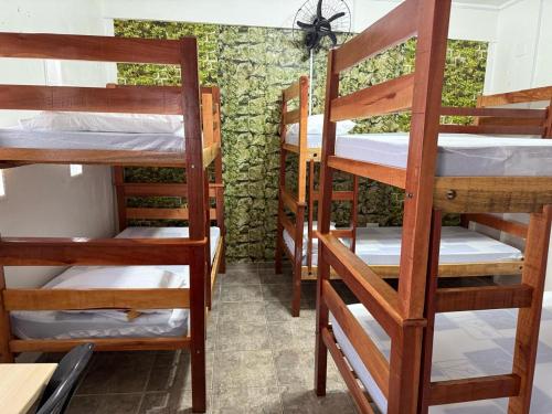 a group of bunk beds in a room at Quartos compartilhados COP30 - BRL in Belém