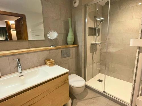 Appartement rénové 4 pers, parking, Les Gets