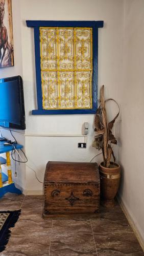 TV a/nebo společenská místnost v ubytování Dar Elyssa - Free Breakfast - Résidence Oasis Tozeur